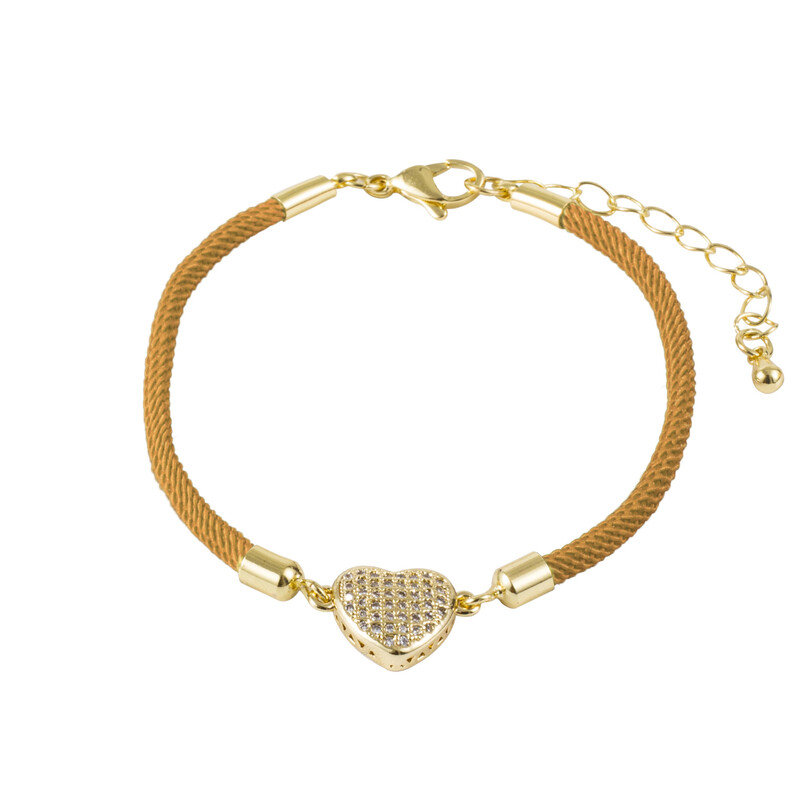 Piiriülesed vasest mikro-inkrusteeritud teemandid armastavad aksessuaare Milano line käevõru ehteid