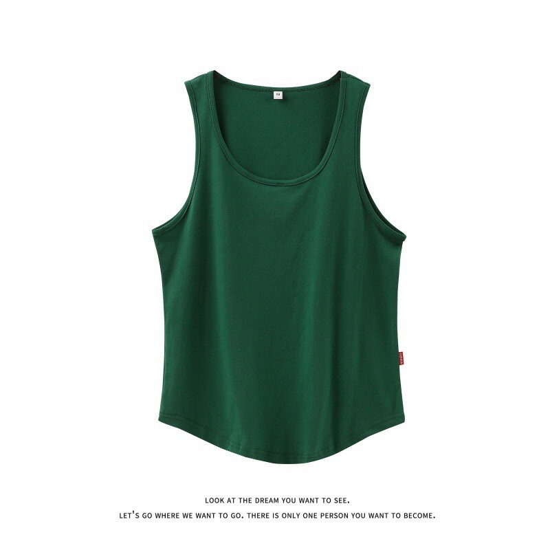 Suvine New Style noorte ümarkaelus vest ühevärviline meeste vest Sport vabaaja mood meeste vesti aluskihi vest