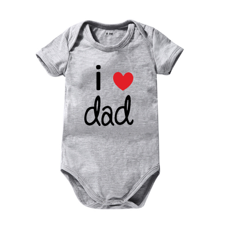 ins pure cotton romper beba beba volim tatu mama otisnuta u jednom komadu