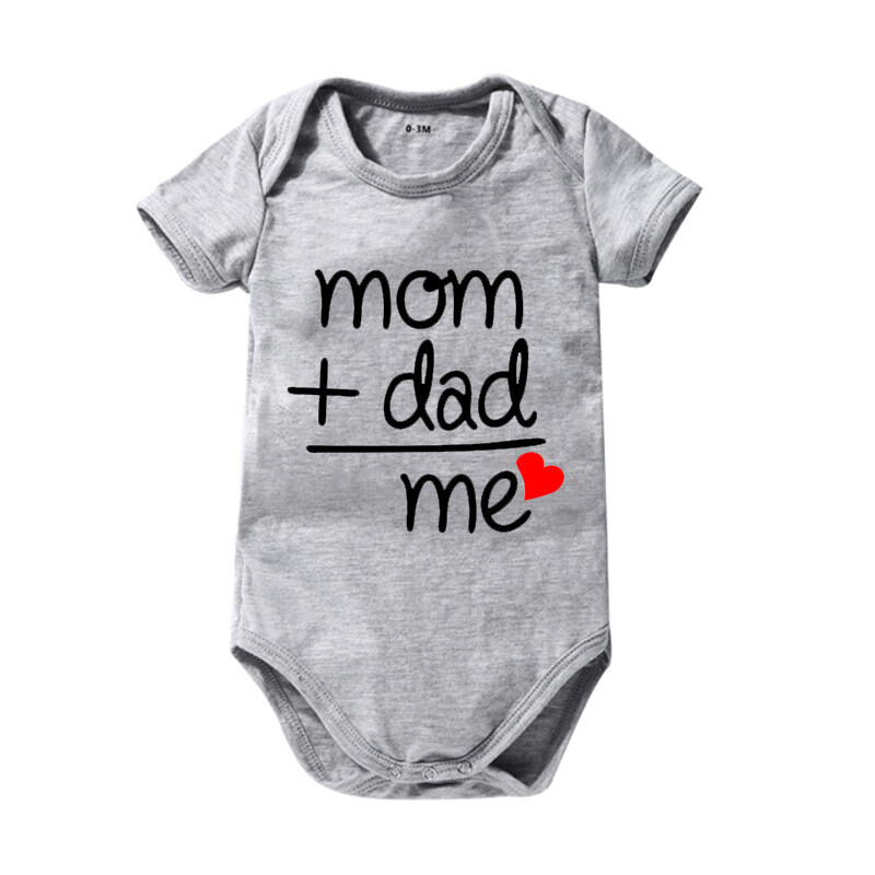 ins pure cotton romper beba beba volim tatu mama otisnuta u jednom komadu