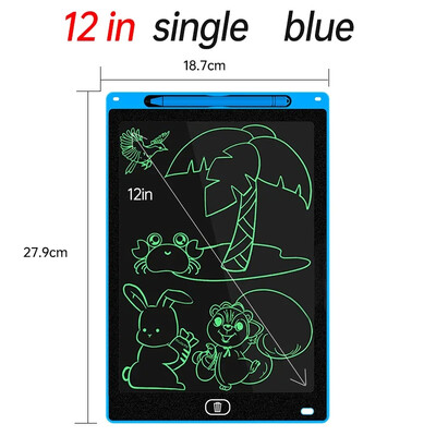 Детска електронна дъска за рисуване LCD екран Графичен таблет за рисуване Детски играчки за образование Подложка за рисуване на почерк Коледа