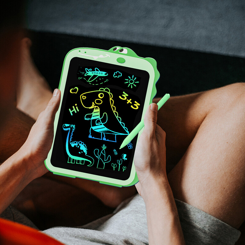 Ηλεκτρονικό μαξιλαράκι γραφής LCD 8,5 ιντσών χωρίς χαρτί Unicorn/Dinosaur για 3 4 5 6 7 8 9 χρονών κορίτσια αγόρια
