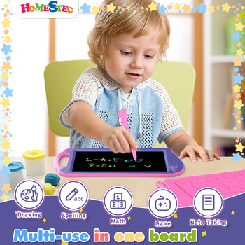 8,5-инчов LCD таблет за писане Digit Magic Blackboard Electron Drawing Board Art Painting Tool Kids Toys Brain Game Child Best Gift