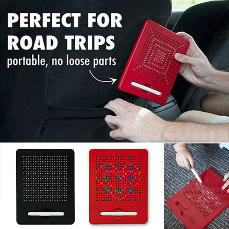 Magnetiline joonistahvelarvuti visandiplokk 3D-graafika maalimispliiatsi tahvel Magnetpliiatsiga joonistustahvel Harivad Montessori laste mänguasjad