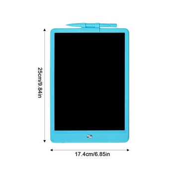 Дъска за рисуване за деца Захранван от батерии Детски LCD таблет за писане с бутон за изтриване Doodle Pad Защита на очите Ранна образователна играчка