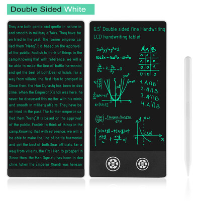 6,5-tolline kahepoolne käsitsi kirjutamise täisekraan, peen LCD-kirjutahvelarvuti vedelkristall-joonistustahvel koosoleku sisu visandiplokk