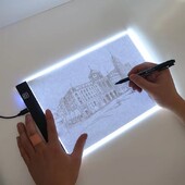 3 razine LED podloga za crtanje, ploča za prigušivanje, dječja igračka, slika, edukativna djeca rastu, prijatelji, kreativni darovi za djecu