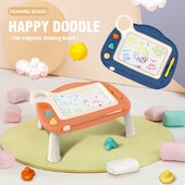 Lõbus grafiti joonistustahvel lastele mänguasi beebile tolmuvaba magnetiline joonistuslaud hariv Montessori õppemänguasjad lastele Gfit