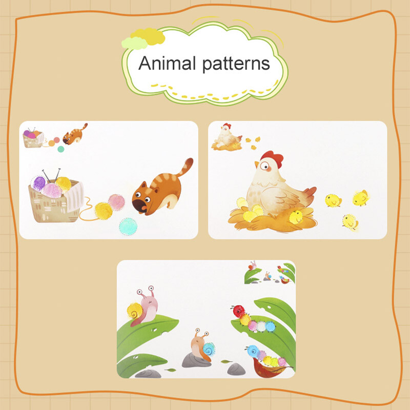 Joc cu cerneală pentru amprente pentru copii, grădiniță, bricolaj, jucării graffiti, desen creativ pentru copii, jucării educaționale pentru educație timpurie pentru fete