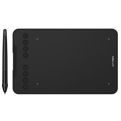 XPPen 7*4,3 tolline graafika tahvelarvuti Deco Mini7 digitaalne joonistahvelarvuti 8 kiirklahvide tugi 60 kaldega Androidile Mac Windows Chrome