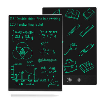 11,5/10,5 инча LCD чертожна дъска за работа на цял екран Суперфина двустранна/едностранна ръкописна подложка за таблет с кристален магнит
