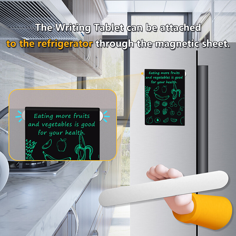11,5/10,5-tolline LCD-joonistustahvel töötamiseks täisekraaniga ülipeen kahe-/ühepoolne käsitsi kirjutatava kristallmagnetiga tahvelarvuti alus