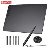 VINSA Graphics Drawing Tablet 330 Üliõhuke kunstiloomingu visand koos akuvaba pliiatsi 8 pliiatsi otsaga 8192 rõhutasemega