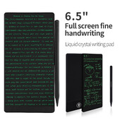 Ecran complet de 6,5 inci Scriere de mână superfină Tabletă de scris LCD Conținut pentru întâlnire Bloc de schiță magnetic Tablă de desene cu cristale lichide