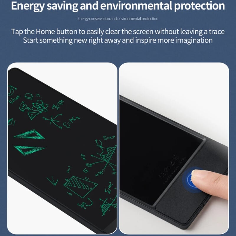 Ecran complet de 6,5 inci Scriere de mână superfină Tabletă de scris LCD Conținut pentru întâlnire Bloc de schiță magnetic Tablă de desene cu cristale lichide