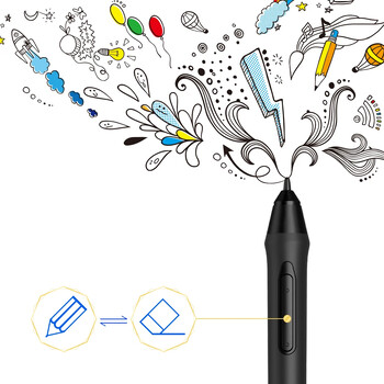 P05/P05S Пасивен стилус без батерии за Ugee / XP-Pen Deco 01V2/Deco 03/Star G640S Графичен таблет за рисуване