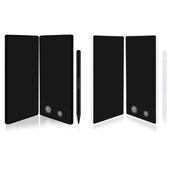 2 σε 1 Πίνακας σχεδίασης LCD Διπλής όψης Φορητός υπολογιστής χειρογράφου Ψηφιακά τάμπλετ σχεδίασης 6,5 σε Sketchpad Παιδική επιφάνεια γραφής Δώρο