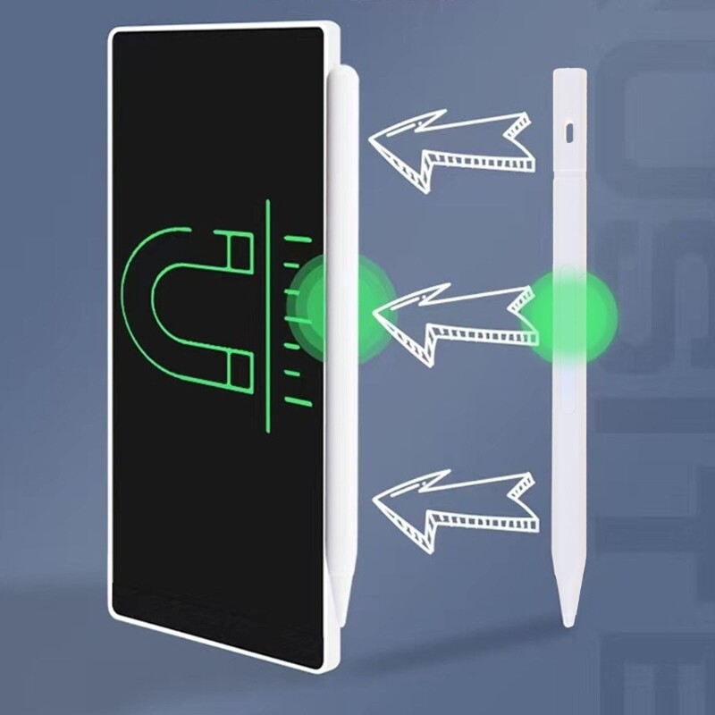 2 σε 1 Πίνακας σχεδίασης LCD Διπλής όψης Φορητός υπολογιστής χειρογράφου Ψηφιακά τάμπλετ σχεδίασης 6,5 σε Sketchpad Παιδική επιφάνεια γραφής Δώρο