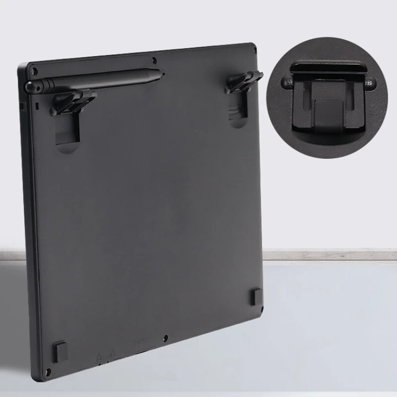 Calculator tabletă cu scriere de mână LCD solară cu 12 cifre Baterie cu buton solar Sursă de alimentare dublă Tabletă dreaptă Business Office Student