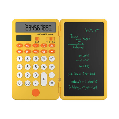 Mini Calculator Tabletă grafică digitală de 6,5 inci Bloc de scris LCD cu stylus Calculatoare portabile cu bloc de note Afișaj Birou 2023