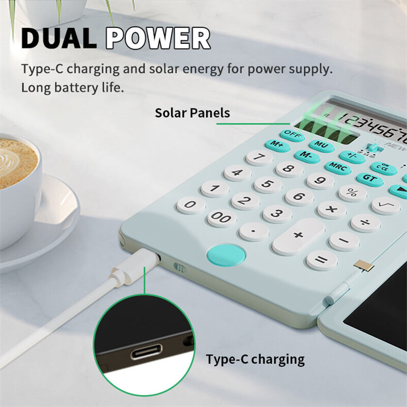 Mini kalkulator 6,5-inčni digitalni grafički tablet LCD podloga za pisanje sa olovkom Prijenosni kalkulatori s bilježnicom Zaslon Stol 2023