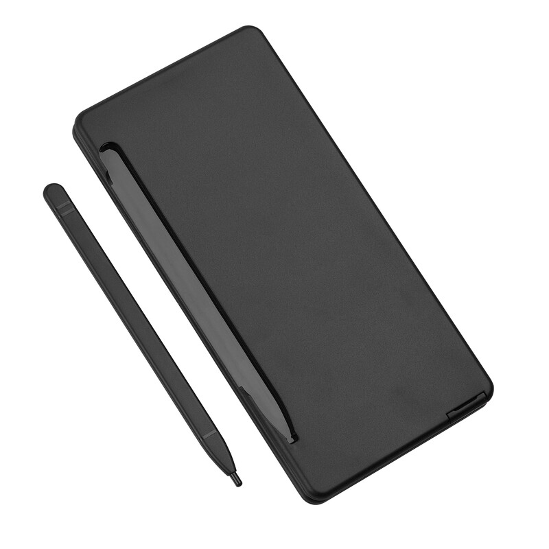 Kokkupandav kalkulaator 6-tolline LCD-kirjutahvelarvuti digitaalne joonistusplokk 12-kohaline ekraan koos pliiatsi pliiatsi kustutamisnupu lukustusfunktsiooniga