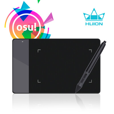 HUION 420 Tabletă grafică pentru desen 4 inch Signature Pad P68 Digital Stylus Pen Tabletă perfectă pentru jocul OSU, cadou pentru copii