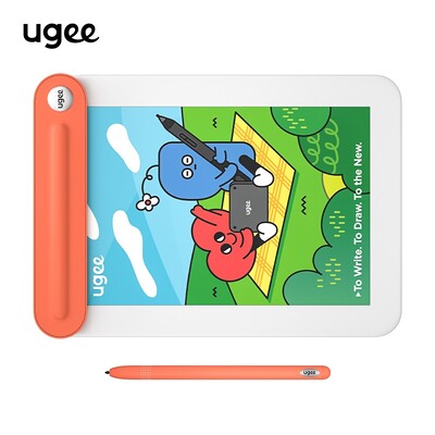 Ugee Q8W Bluetooth 5.0 juhtmevaba graafiline joonistahvelarvuti 8,5x6 tolli digitaalse visandiga tahvelarvuti kirjutamisplokk Android-arvutile