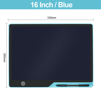 Edukativne igračke Tablet za pisanje za djecu 16-inčni LCD ploča za crtanje Dječji darovi USB punjenje Doodle Electron Podloga za rukopis