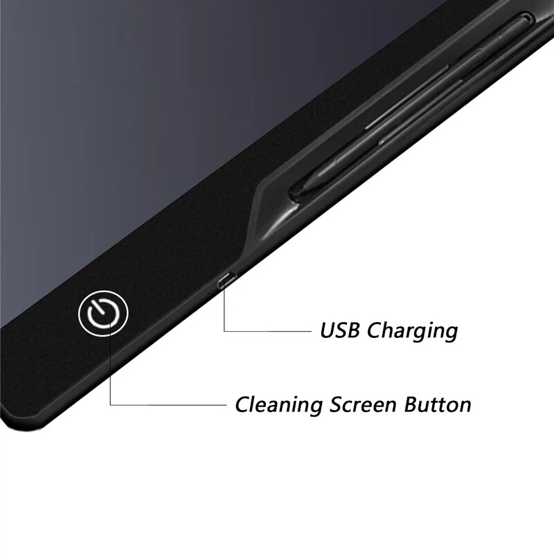 Edukativne igračke Tablet za pisanje za djecu 16-inčni LCD ploča za crtanje Dječji darovi USB punjenje Doodle Electron Podloga za rukopis