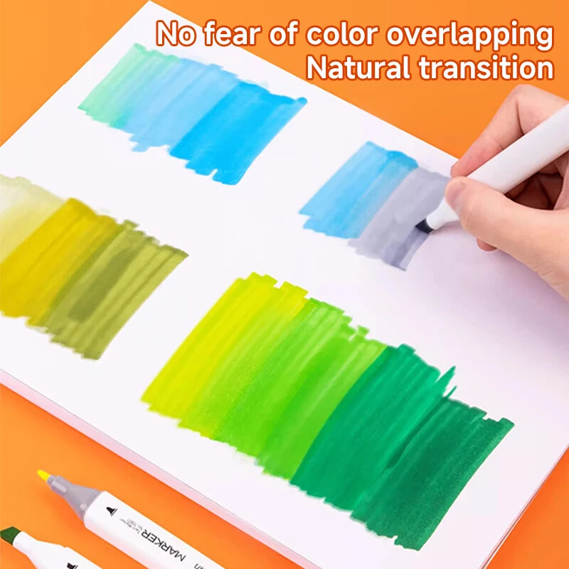 Angelmark A3/A4/A5 markerpadi, 80 g/m2, 30 lehte eskiisjooniste märkmik, maalimisraamatud käsitsi maalimiseks, kunstitarvete jaoks