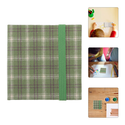 Мини ръчно рисувана книга Акварелен дизайн Скицници Рисуване Опростен стил Рисуване на ученици