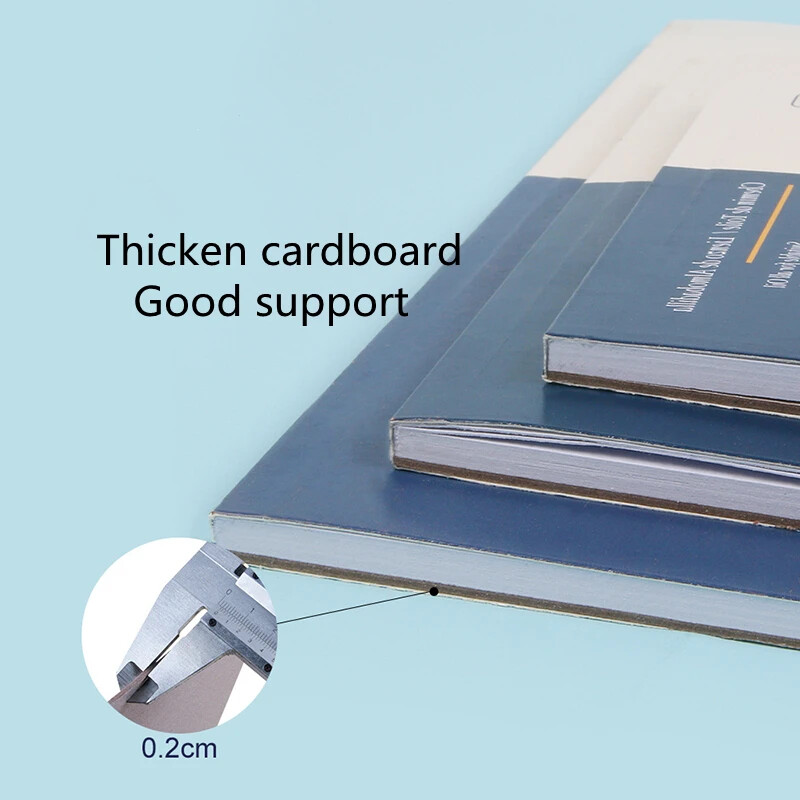 Caiet de schițe pentru pictură acrilică de 300 GSM pentru artiști A4 A5 Hârtie groasă de acuarelă pentru practicarea începătorilor de desen pentru pictură în ulei