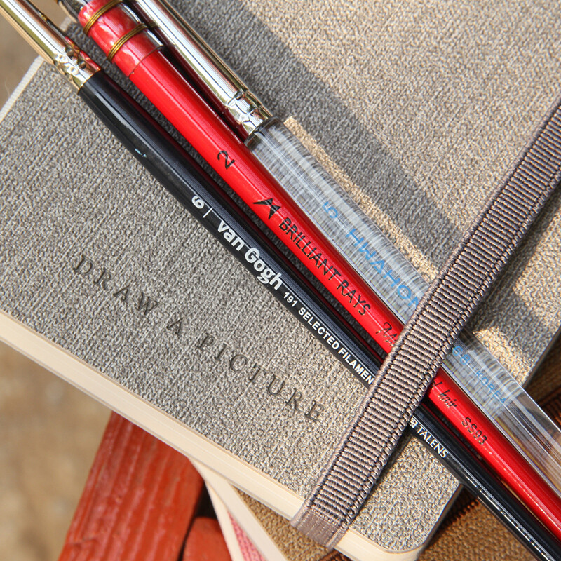 300g Βαμβακερή τσέπη Ακουαρέλα Βιβλίο Υφασμάτινο κάλυμμα 10cm 30 Φύλλα Νερό Χαρτί Go Out Φορητό Βιβλίο Σκίτσου Ζωγραφική Είδη τέχνης