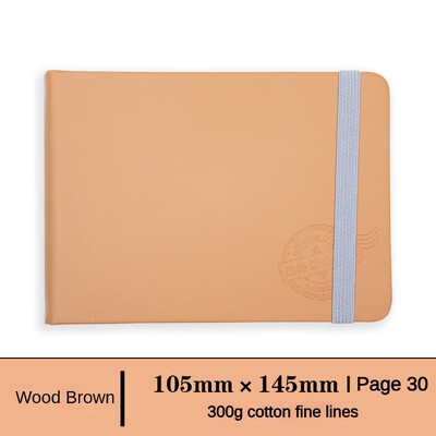 Caiet de desen din PU, 30 de coli, cu specificații multiple, caiet de schițe în acuarelă pentru desen, carte de pictură, consumabile de artă