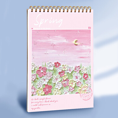 Caiet de schițe A4 160 GSM 60 de coli Carte de artă din hârtie pentru desen pentru artist, acuarelă, pictură în ulei, papetărie, studenți, rechizite școlare