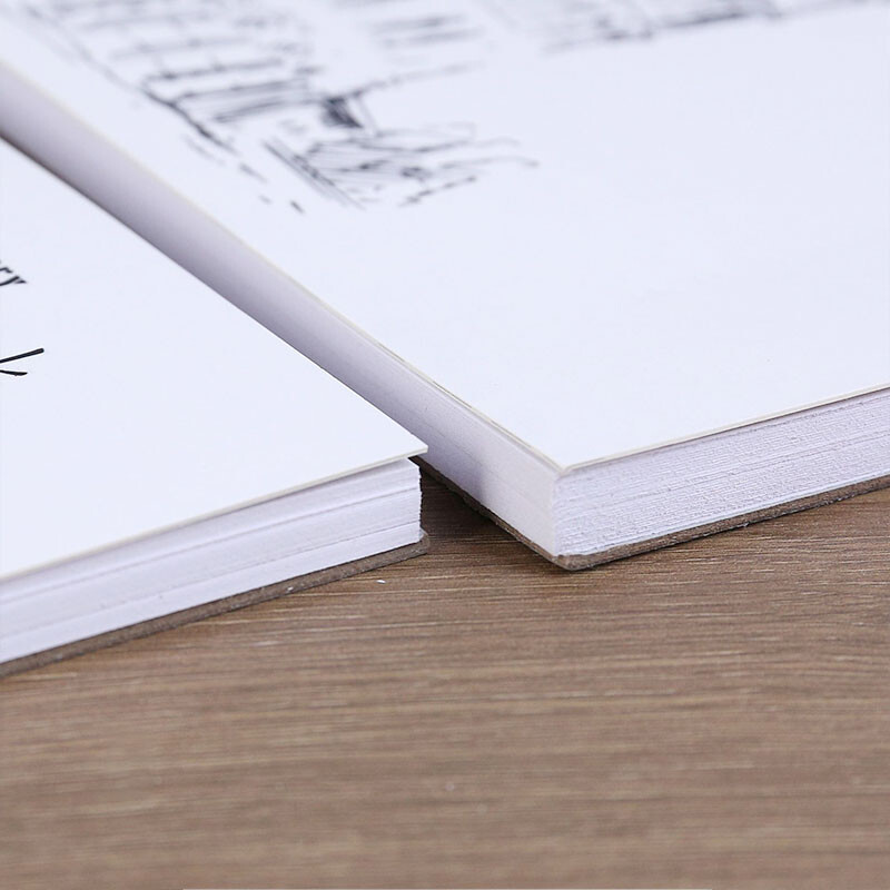1PC Knjiga skica za umjetničko crtanje Glavni akvarel, knjiga za crtanje, skica za studente, knjiga s ljepilom Prazna podebljana knjiga zavojnice, pribor za učenike za umjetnost