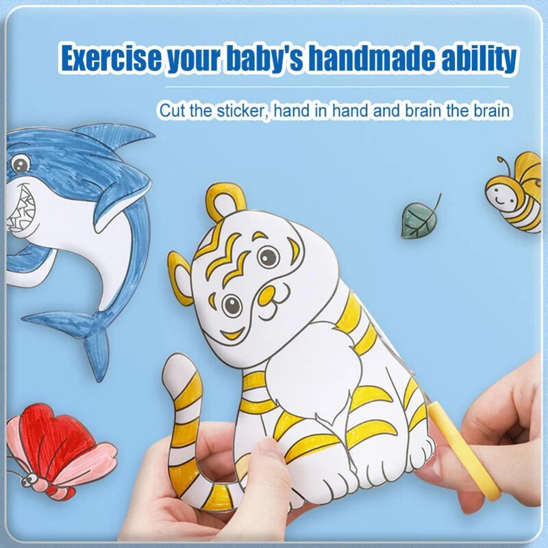 12/6/3M bērnu zīmēšanas rullītis, DIY Graffiti rullītis, krāsains aizpildīšanas papīrs, gleznojums, krāsojošs papīra rullītis bērnu izglītojošām rotaļlietām