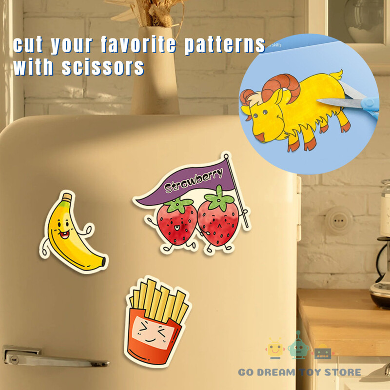 3M Dječja rola za crtanje, ljepljivi papir za popunjavanje boja, svitak za grafite, rola papira za bojanje za djecu, DIY obrazovne igračke za slikanje