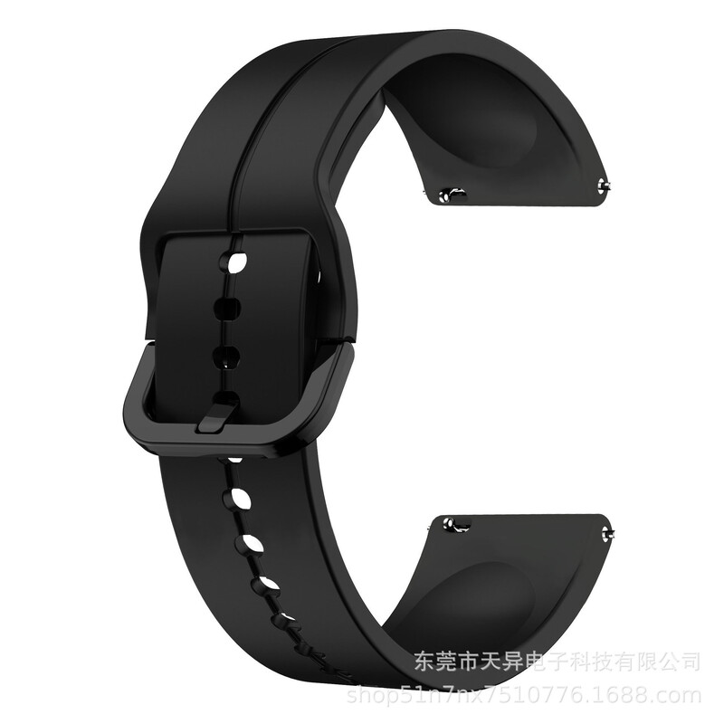 Sobib CMF x Nothing Watch Pro nutikell 22 mm universaalse paksu kanaliga silikoonrihmaga