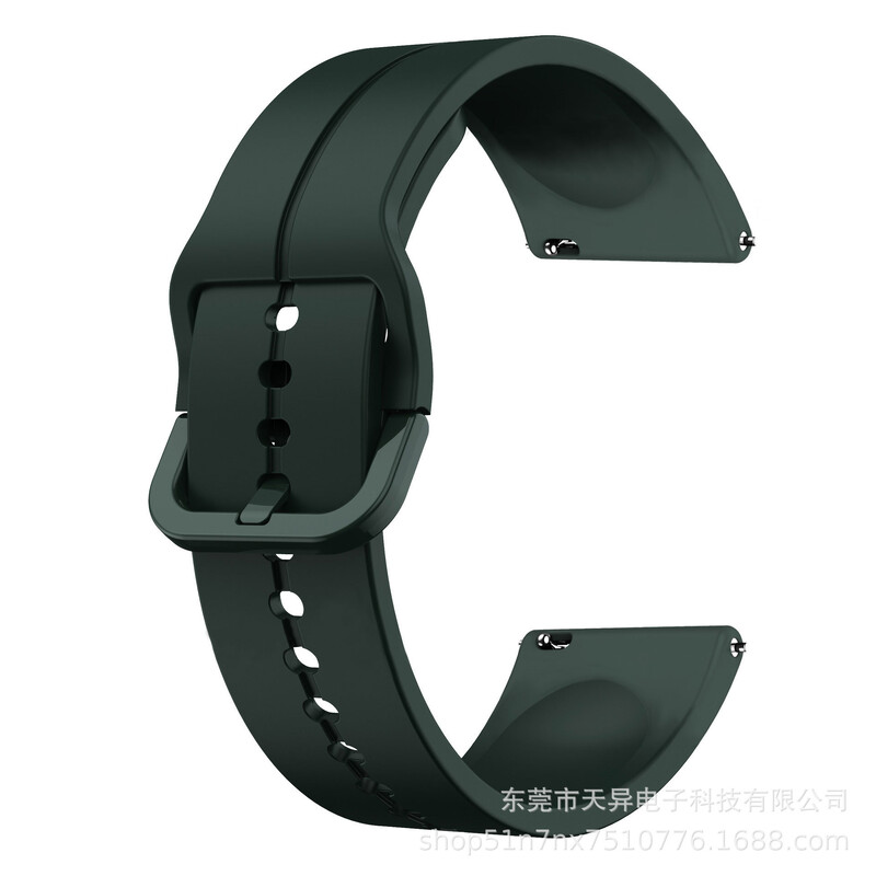 Sobib CMF x Nothing Watch Pro nutikell 22 mm universaalse paksu kanaliga silikoonrihmaga