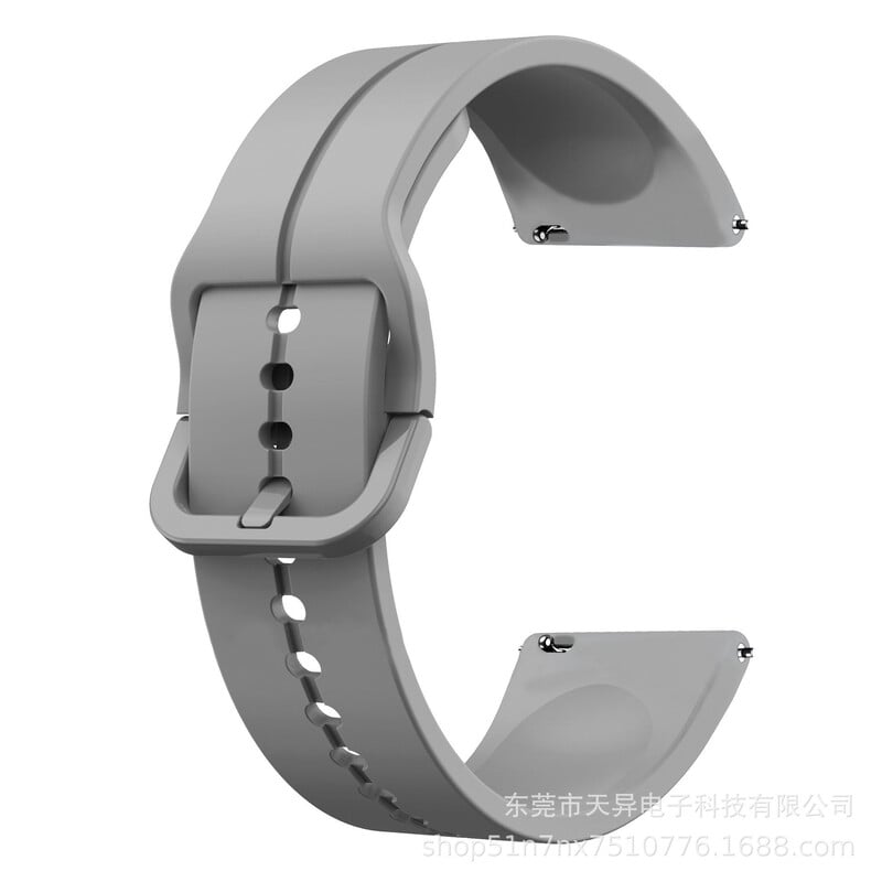 Sobib CMF x Nothing Watch Pro nutikell 22 mm universaalse paksu kanaliga silikoonrihmaga