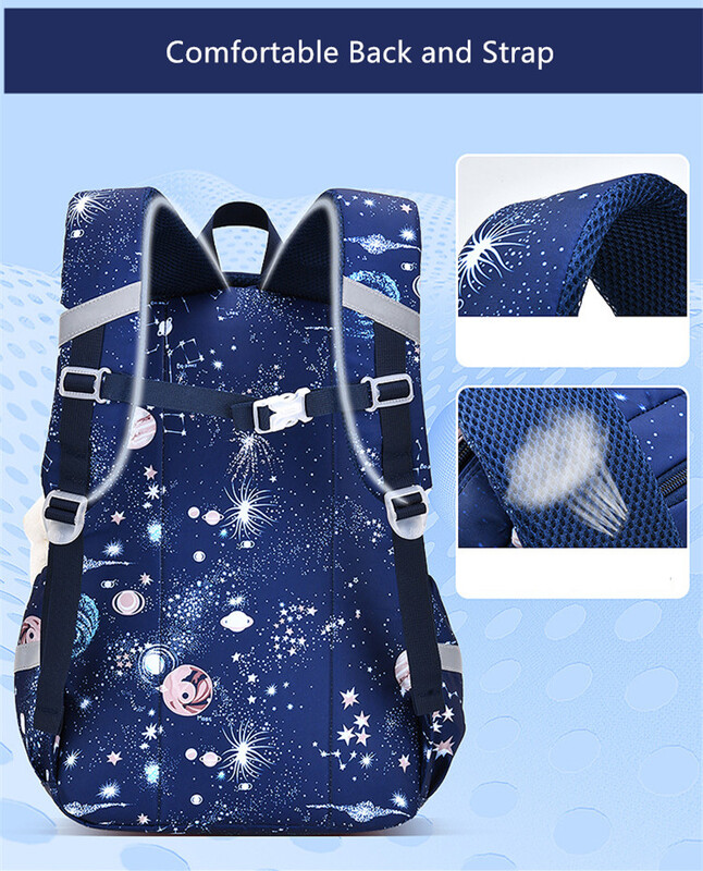 Fengdong osnovnoškolska torba za djevojčice Slatka torba za knjige školski ruksak za djevojčice 6-12 godina učenice ruksak velikog kapaciteta