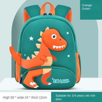 Σακίδιο πλάτης Anti Lost Νηπιαγωγείου για μωρό 3 έως 6 ετών Χαριτωμένο σχολικό σακίδιο δεινοσαύρων για παιδιά Δώρο Σχολική τσάντα πρώτης δημοτικού