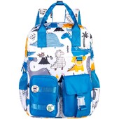 Skaista 16 collu baltā dinozauru soma zēniem un meitenēm, bērnudārza bērnu rokassomiņa