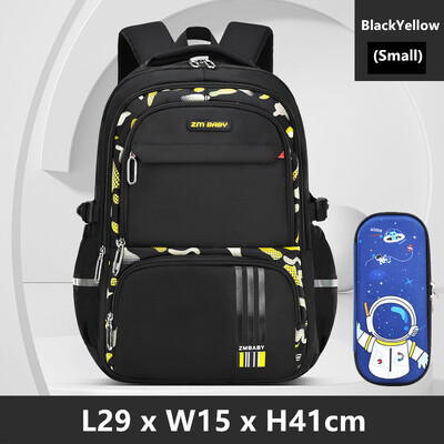 Set de rucsac pentru elevi Fengdong, pentru elevi, pentru băieți, rucsac mare pentru școală, case pentru creion, pentru școală, rucsac luminos, multe buzunare