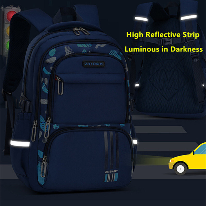 Set de rucsac pentru elevi Fengdong, pentru elevi, pentru băieți, rucsac mare pentru școală, case pentru creion, pentru școală, rucsac luminos, multe buzunare