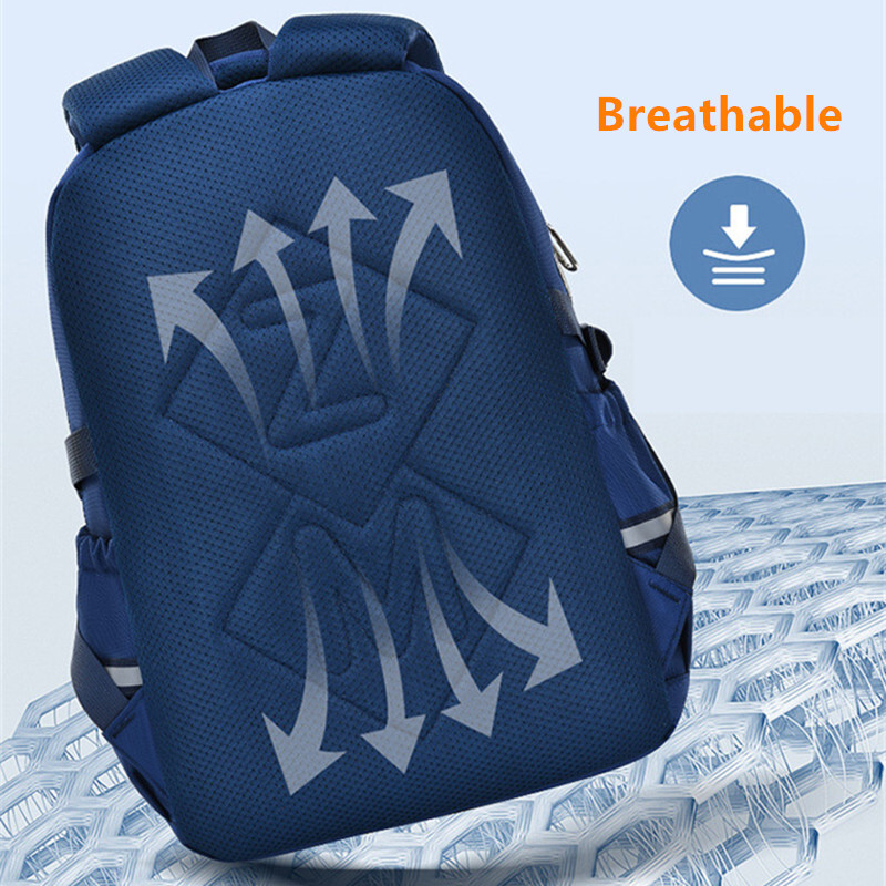 Set de rucsac pentru elevi Fengdong, pentru elevi, pentru băieți, rucsac mare pentru școală, case pentru creion, pentru școală, rucsac luminos, multe buzunare