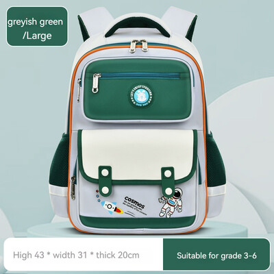 Babu Bean ghiozdan pentru băieți, fete, din pânză Oxford, astronaut, rezistent la uzură, care reduce sarcina, rucsac pentru copii.