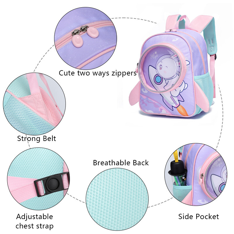 SUN EIGHT Bērnu skolas somas Bērnudārzs Skolas Mugursomas Bērnu soma Āra Ūdensizturīgs